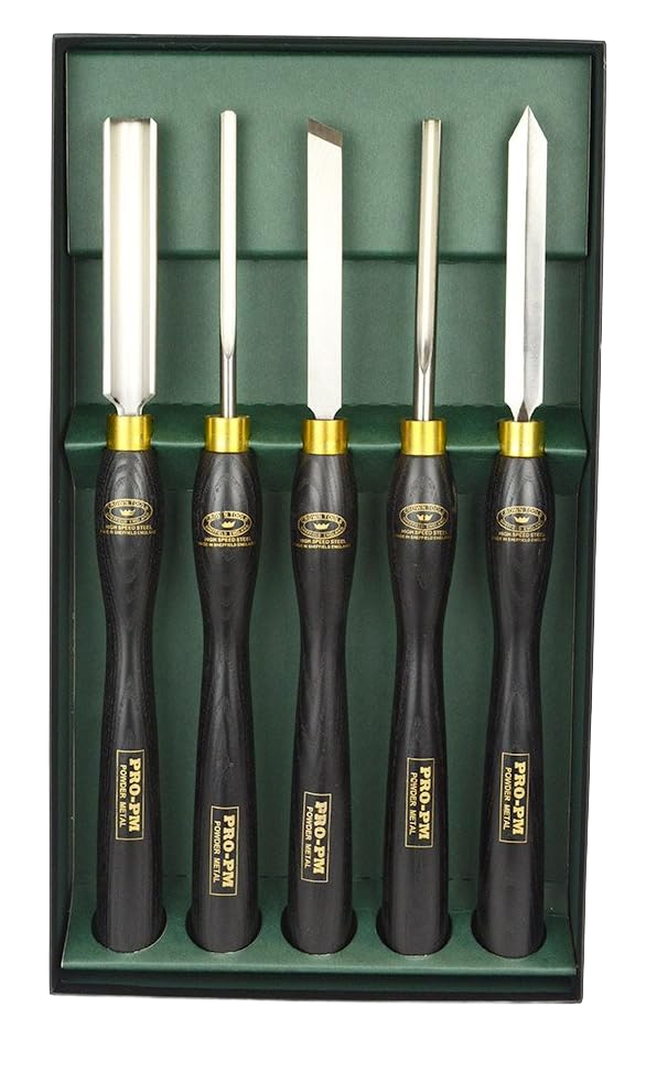Crown 5 Pc. Pro-PM Turning Tool Set