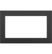 Black built-in trim kit for kitchen microwaves from Appliances and Kitchen & Kitchenware collections