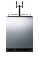 24" Wide Built-In Cold Brew Coffee Kegerator, ADA Compliant