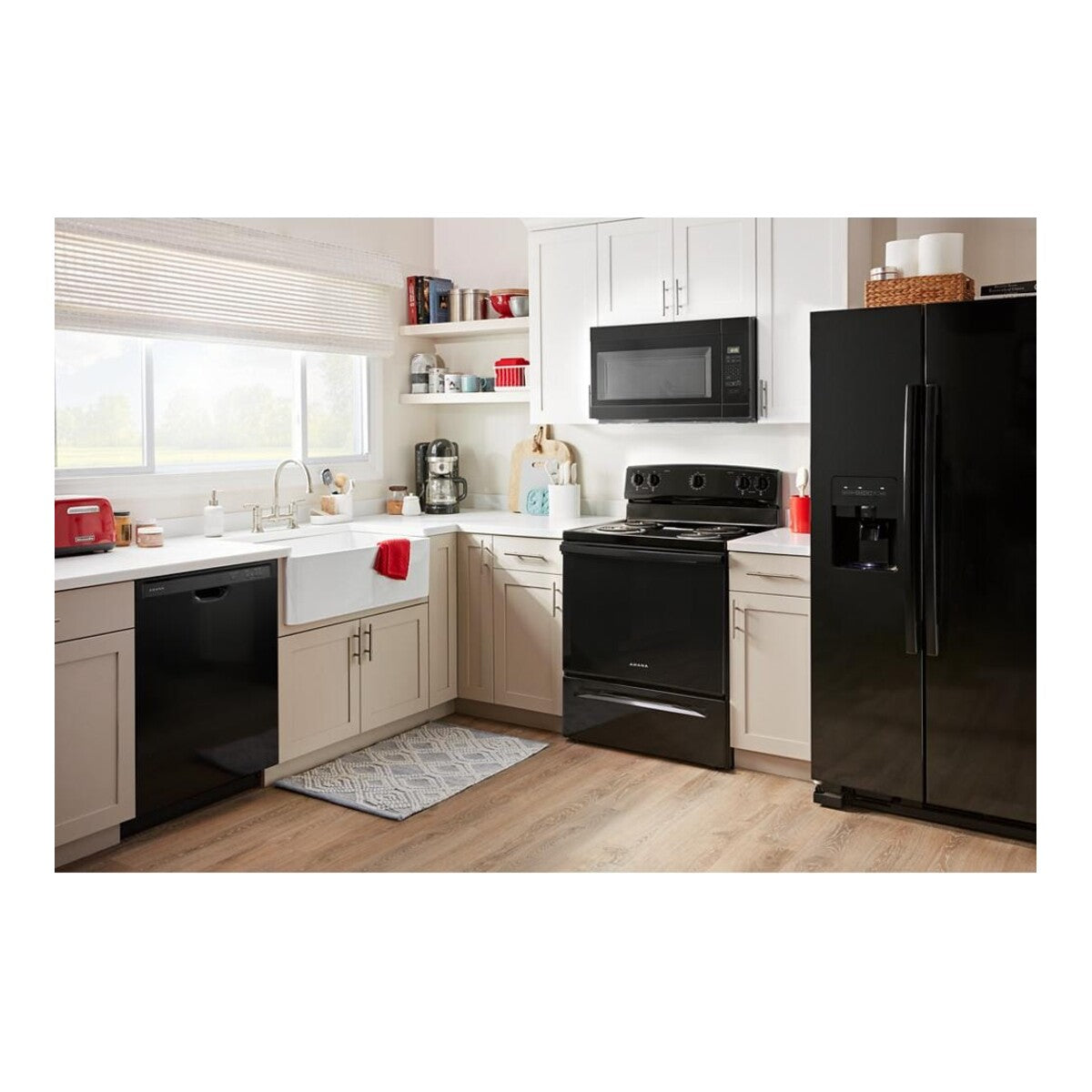 36-inch Wide Side-by-Side Refrigerator with Dual Pad External Ice and Water Dispenser - 25 Cu. Ft.