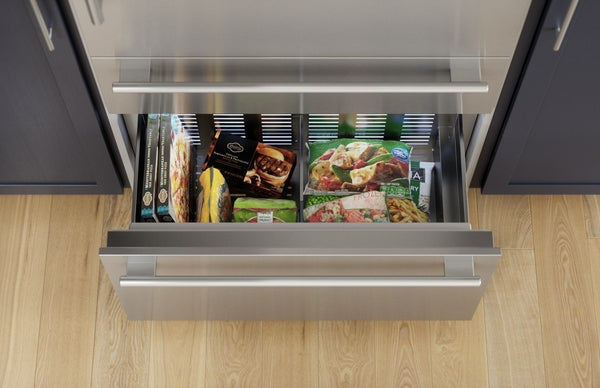 Freedom®, Built-in Bottom Freezer, 36'', Stainless Steel