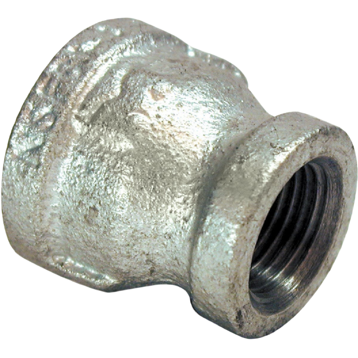 Galvanized malleable iron reducing coupling for plumbing and pipe fittings in galvanized fittings and under $50 collections