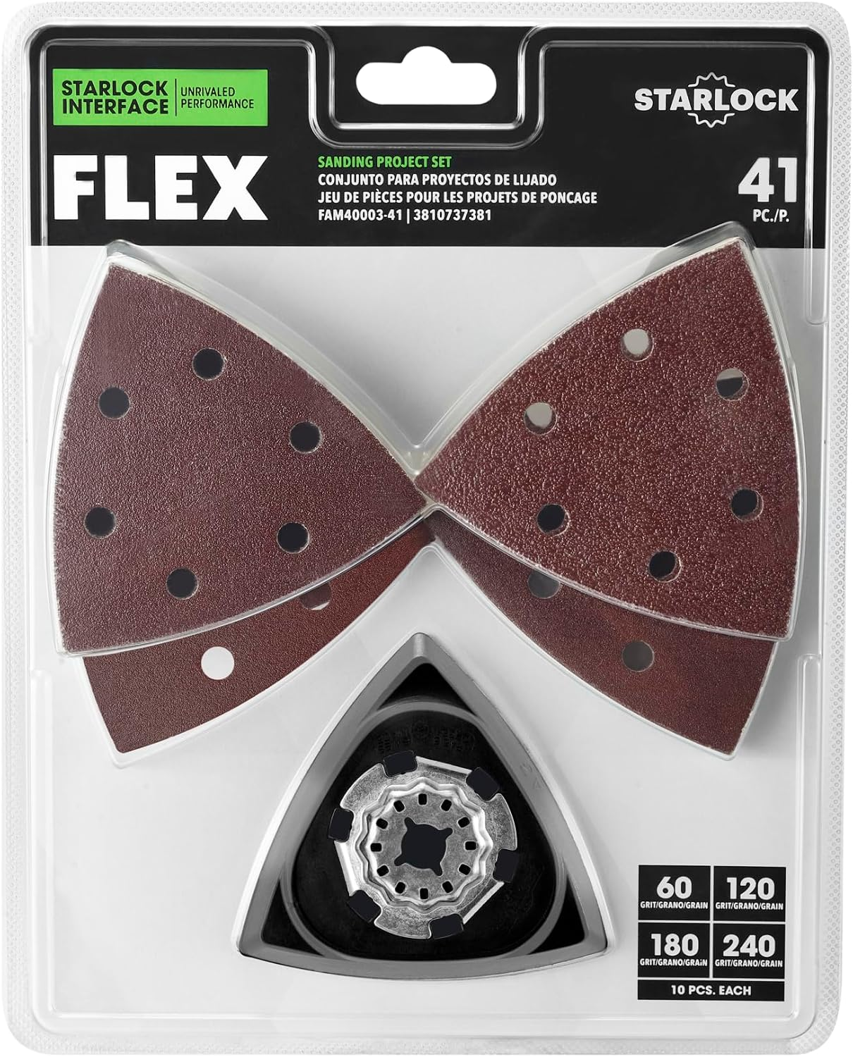 FLEX 41-Pc. Sanding Project Set