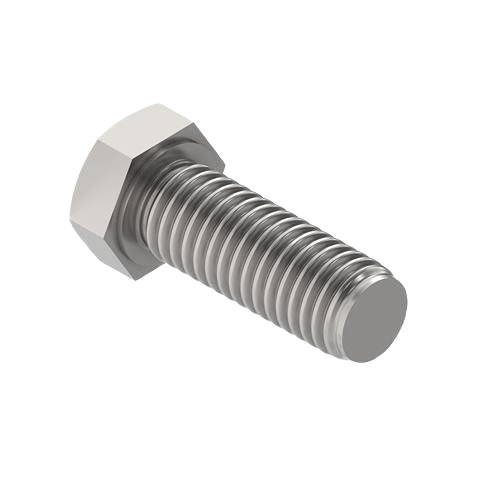 Hexagonal head screw with threaded body in metal finish for John Deere parts and home improvement use under $50