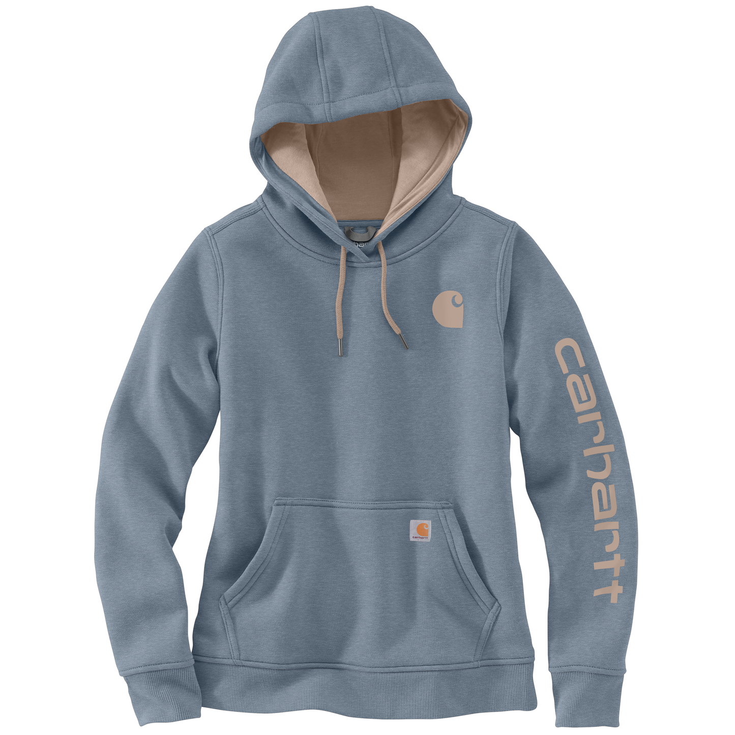 Carhartt Women's Relaxed Fit Midweight Logo/Sleeve Graphic Hoodie