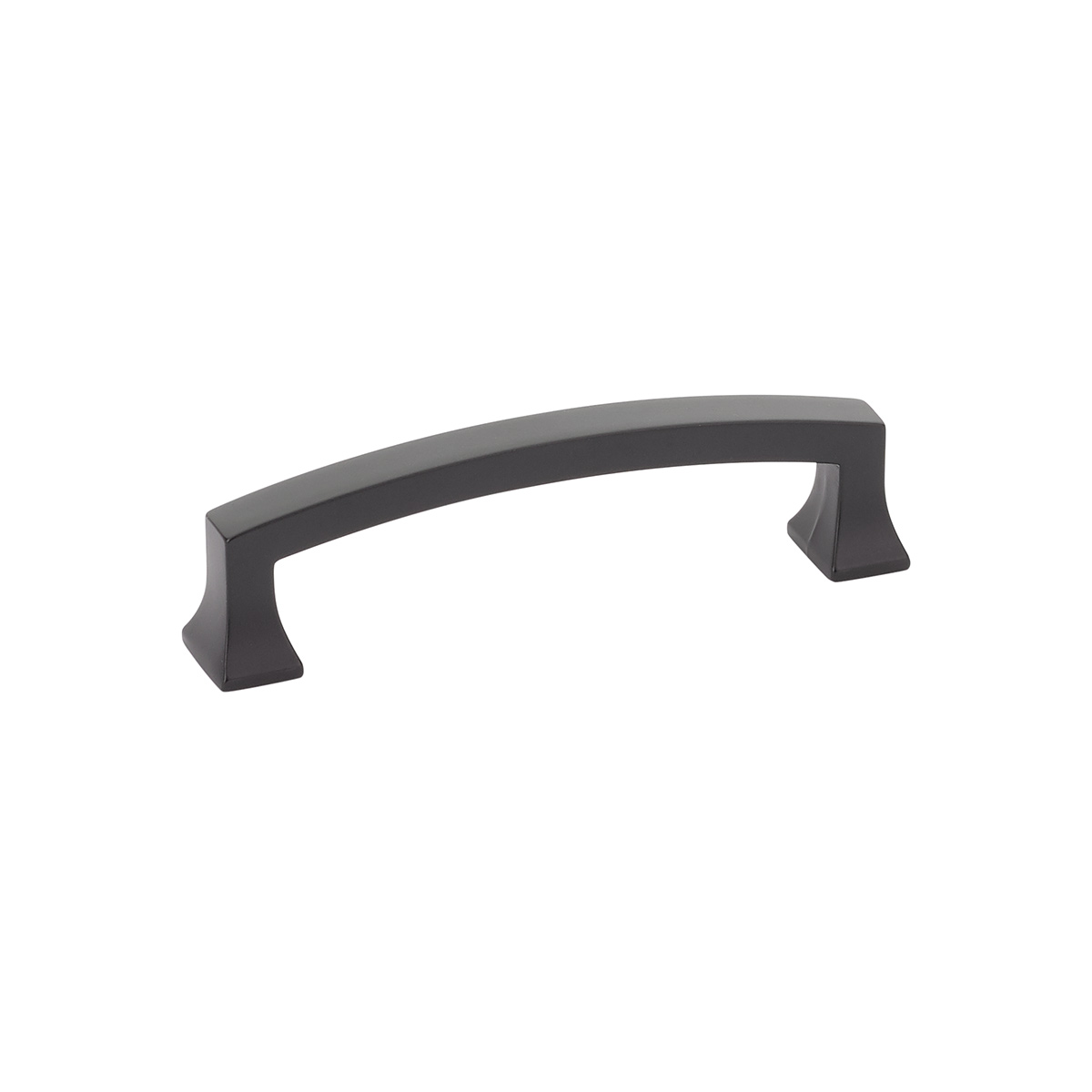 Matte black 4-inch Menlo Park cabinet pull in Hardware and Furniture Accessories for home improvement projects under $50