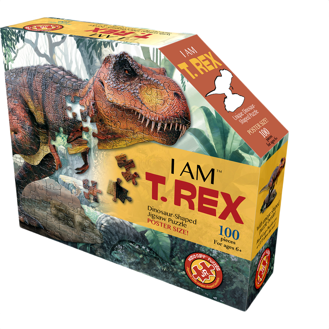 Madd Capp I Am T-Rex Puzzle - 100 Pc Fun Challenge – Hartville