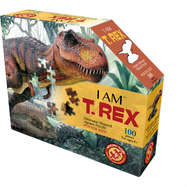 Madd Capp I Am T-Rex Puzzle - 100 Pc Fun Challenge – Hartville