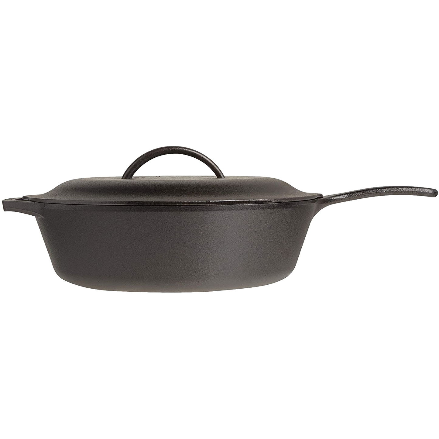 Extra deep cast iron chicken fryer with lid and handle for kitchenware and Lodge Cast Iron collections
