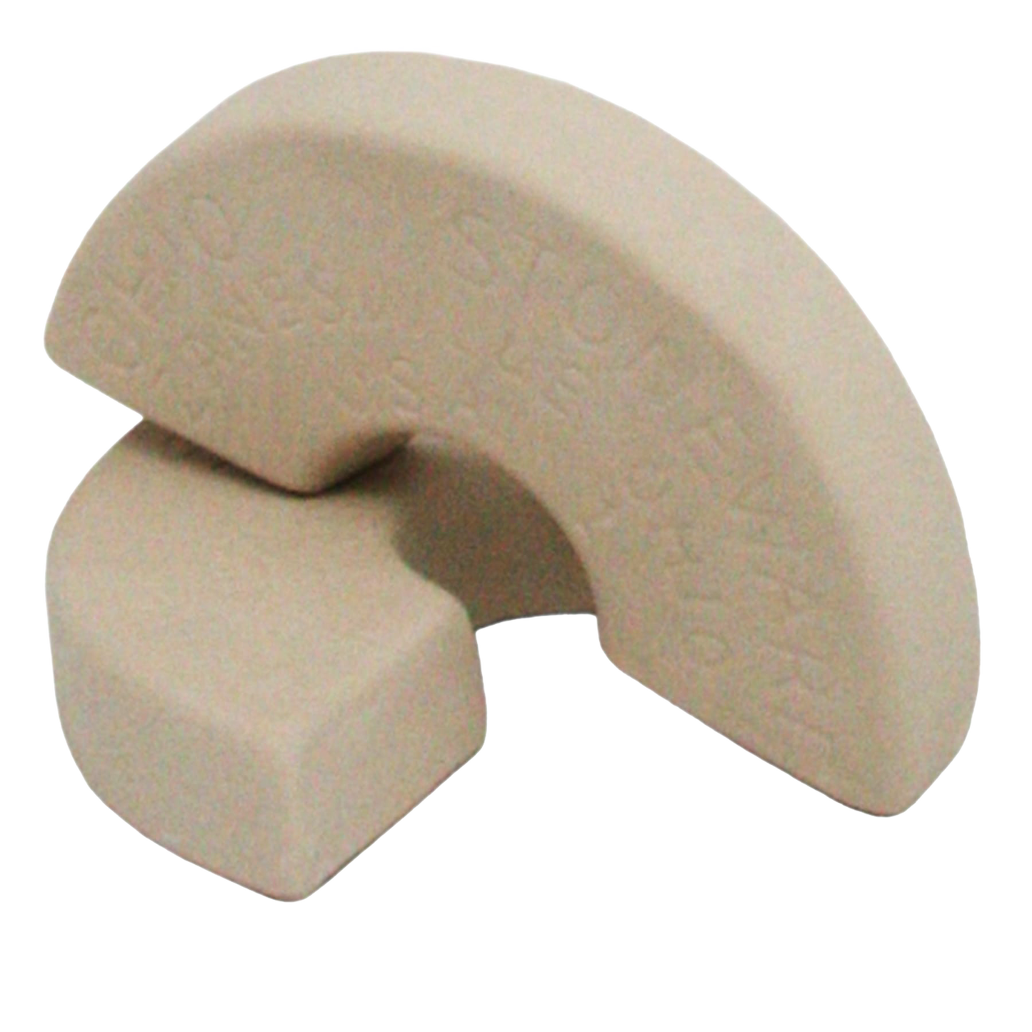 Beige stoneware fermentation weight stones designed to keep food submerged, ideal for kitchenware and small appliances collections