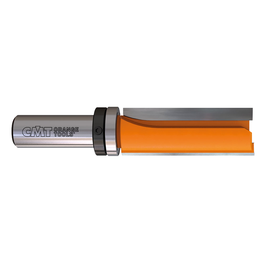CMT Orange Tools 3/4” x 2" x 3-5/8" Pattern Bits With Bearing, 1/2" Shank