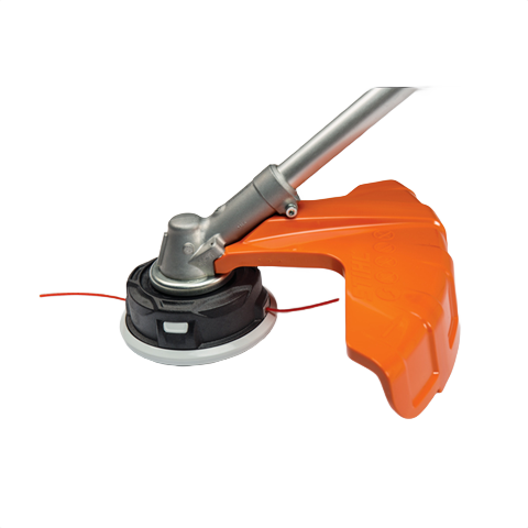 Orange guard and durable black EasySpool head for efficient trimming in STIHL power tool accessories under $50 collections