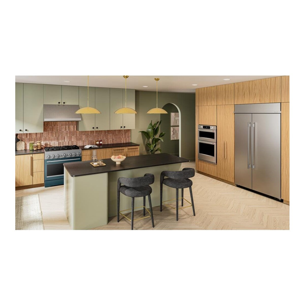 36-Inch 6 Burner Commercial-Style Dual Fuel Range with No Preheat Air Fry Mode