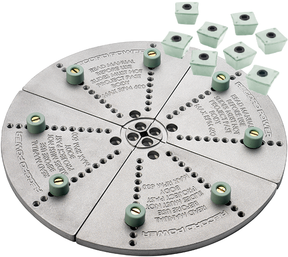 Record Power Mega Remounting Jaws for SC3, SC4 or Victory Geared Scroll Chucks