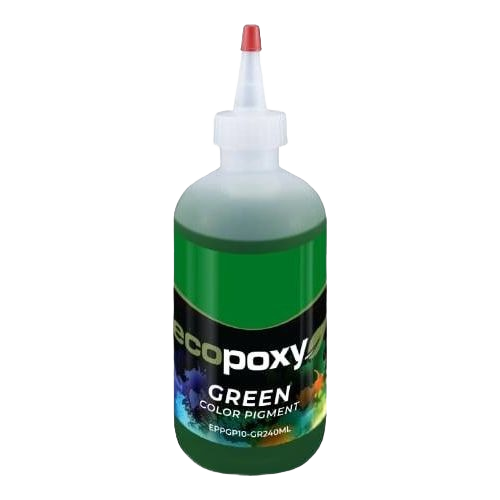 60mL bottle of green tint pigment for epoxy resin art and home improvement in Stains and Sealers collection