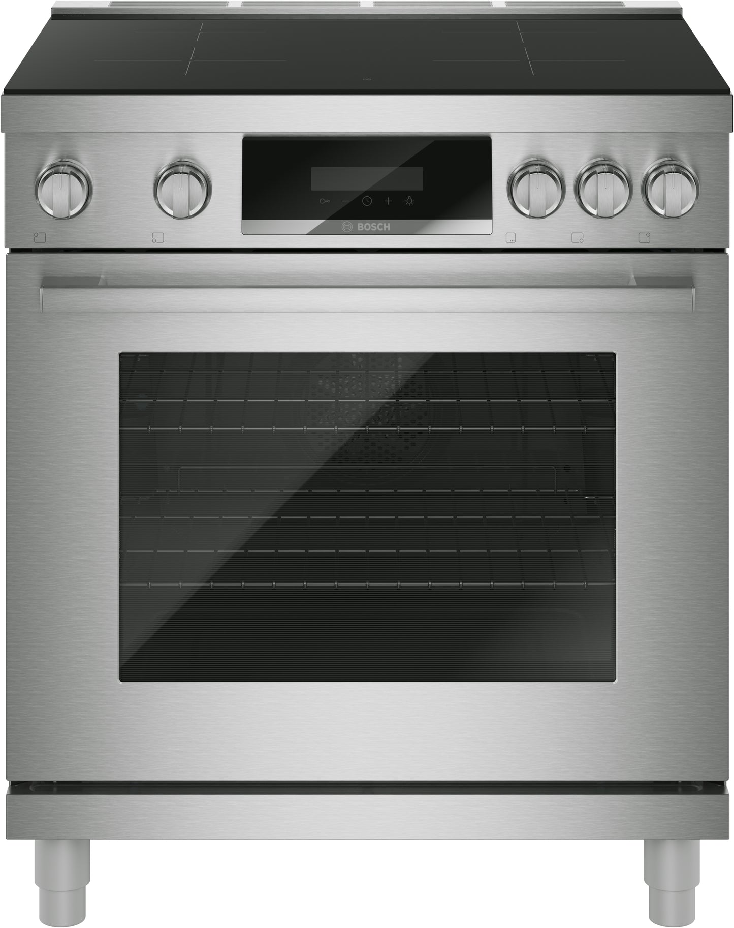 800 Series, Induction freestanding range, 30'', Stainless Steel