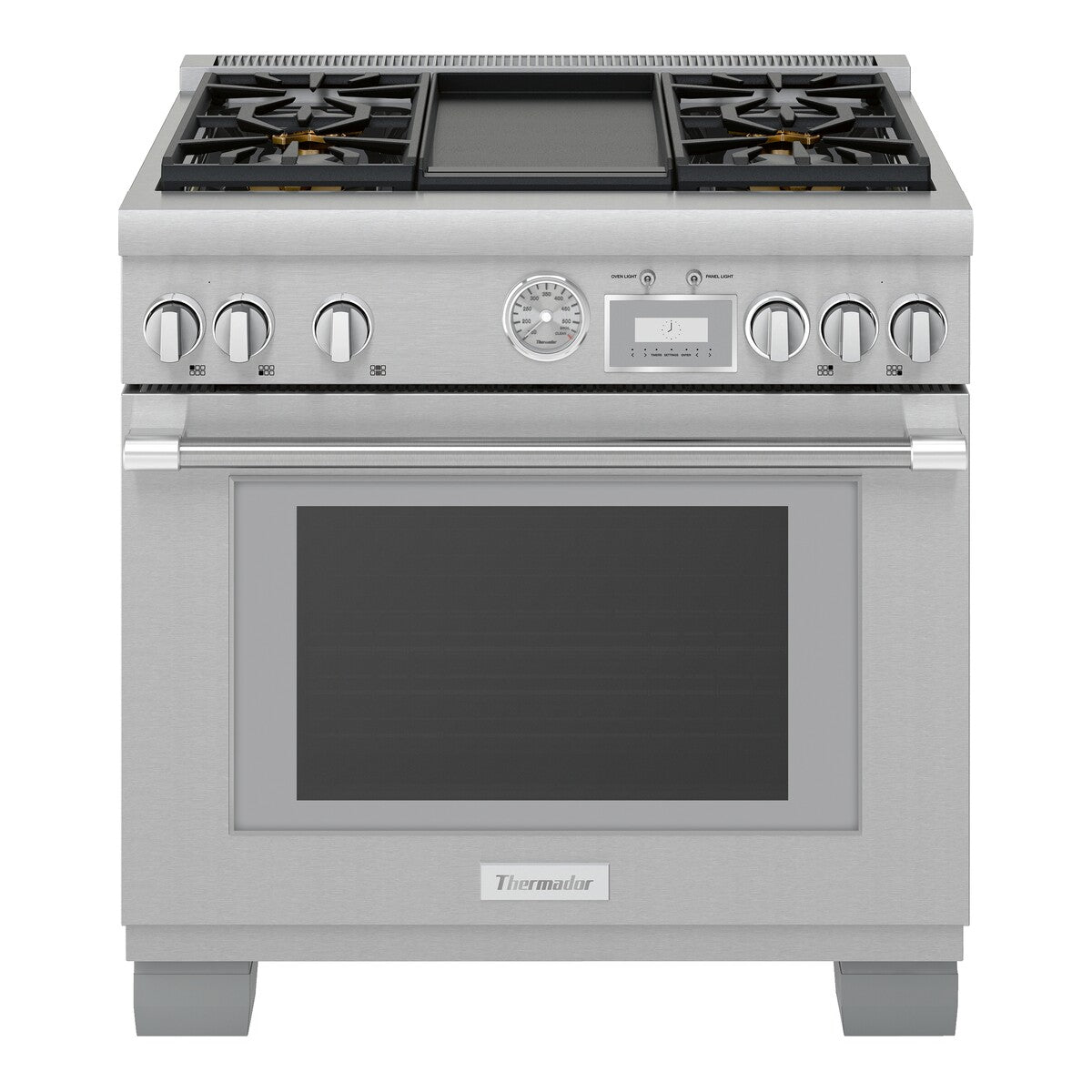 Dual Fuel Professional Range, 36'' Pro Grand® Commercial Depth, Stainless Steel
