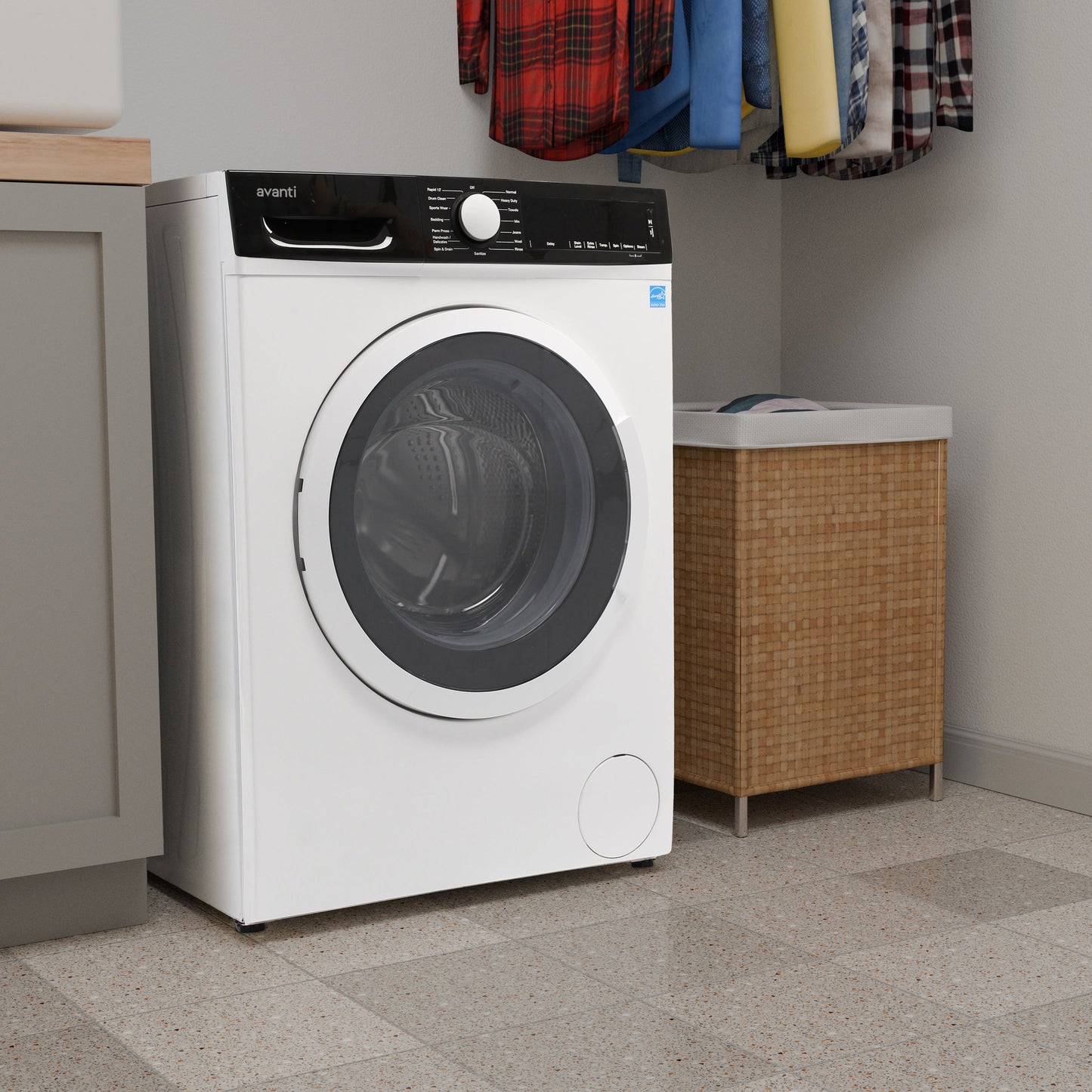 Avanti Front Load Washer - White