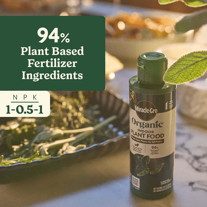 Miracle-Gro 8 Oz. Organic Indoor Plant Food