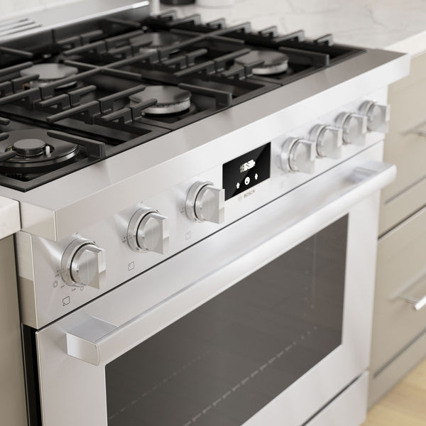 800 Series, Dual Fuel Freestanding Range, 36'', Stainless Steel