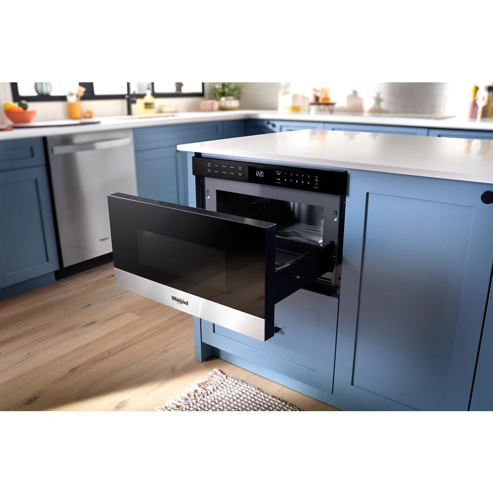 24-inch Built-in Microwave Drawer with Sensor Cooking