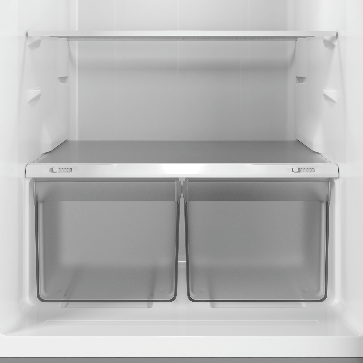Element Electronics 17.6 cu. ft. Top Freezer Refrigerator, Ice Maker Ready - Black, ENERGY STAR (ENR18TFGCB)