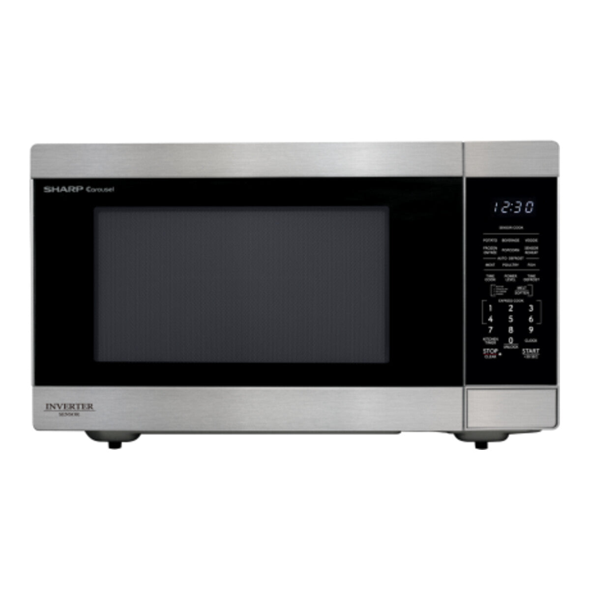 2.2 CF Countertop Microwave Oven, Inverter Technology