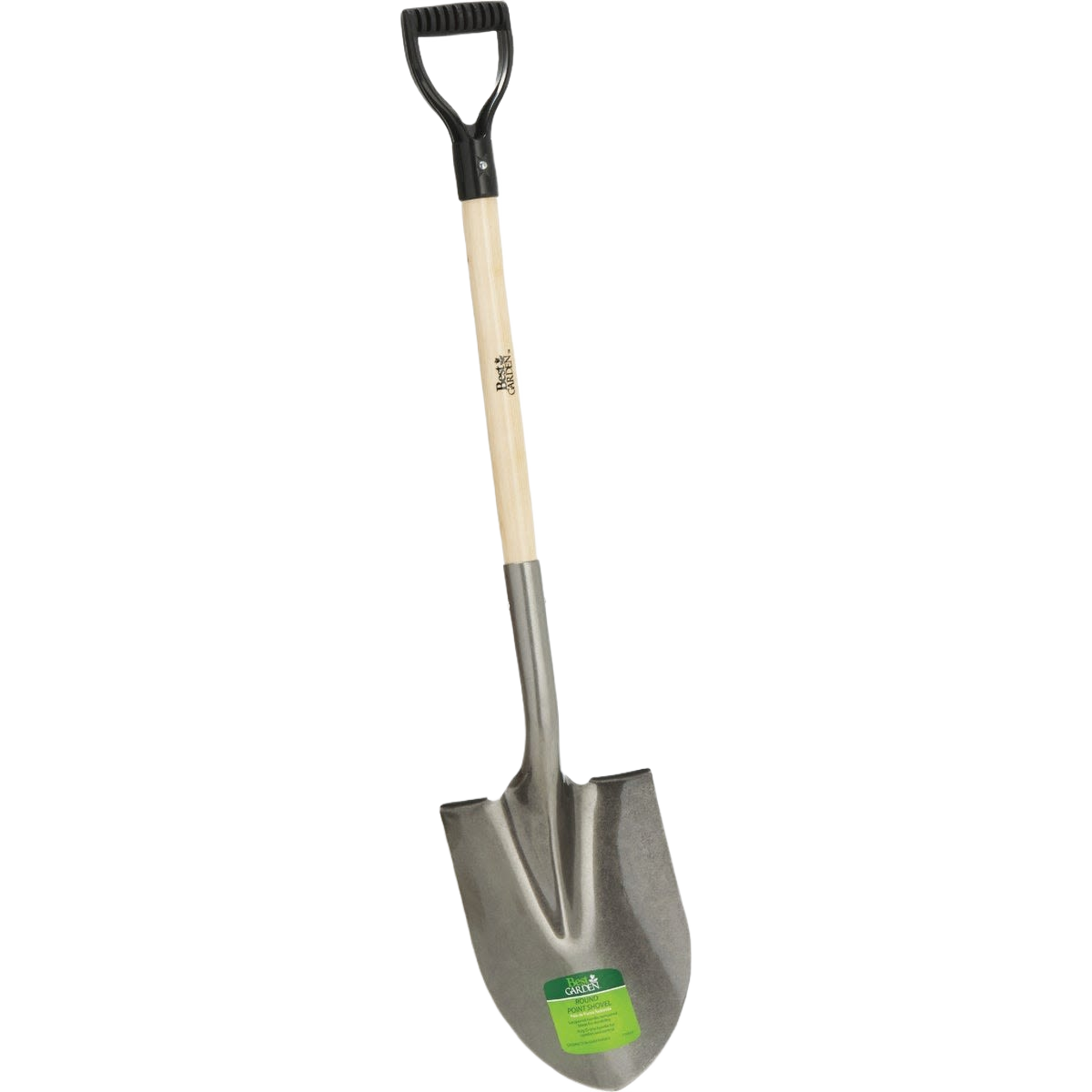 towa亭　ハンドメイド　ハンドソーン　バリー　25cm with D Best Garden Wood D-Handle Round Point Shovel 28