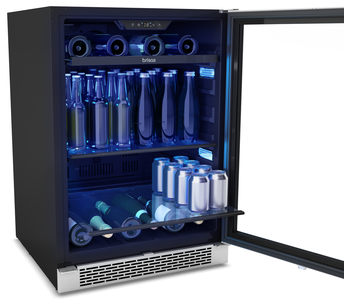 Beverage Center 24", Reversible, Single zone