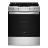 30-inch Gas Range with No Preheat Mode and Slow Cook