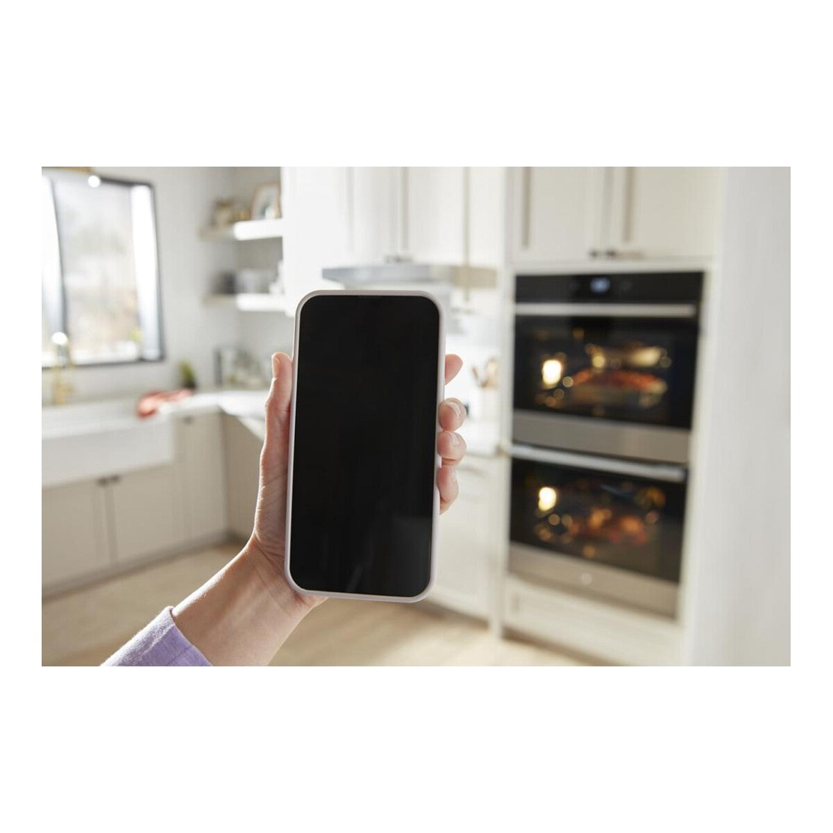 10.0 Total Cu. Ft. Double Wall Oven with Air Fry When Connected