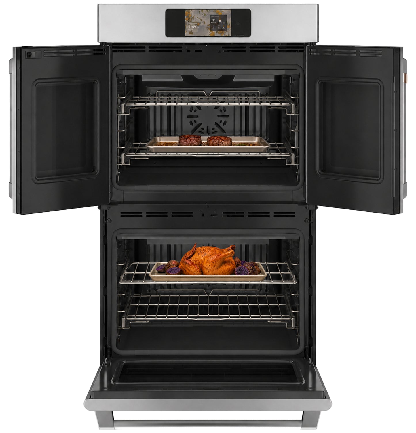 CAFÉ™ Professional Series 30" Smart Built-In Convection French-Door Double Wall Oven
