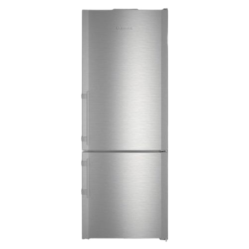 30-inch stainless steel fridge-freezer with bottom freezer, brushed steel finish in refrigerators and appliances collection