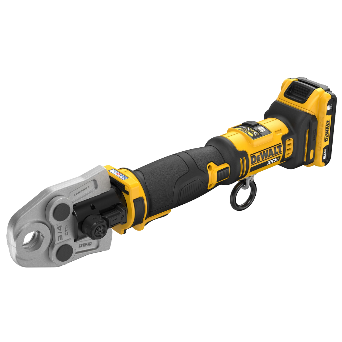 DEWALT 20V MAX* Compact Press Tool Kit w/CTS Jaws
