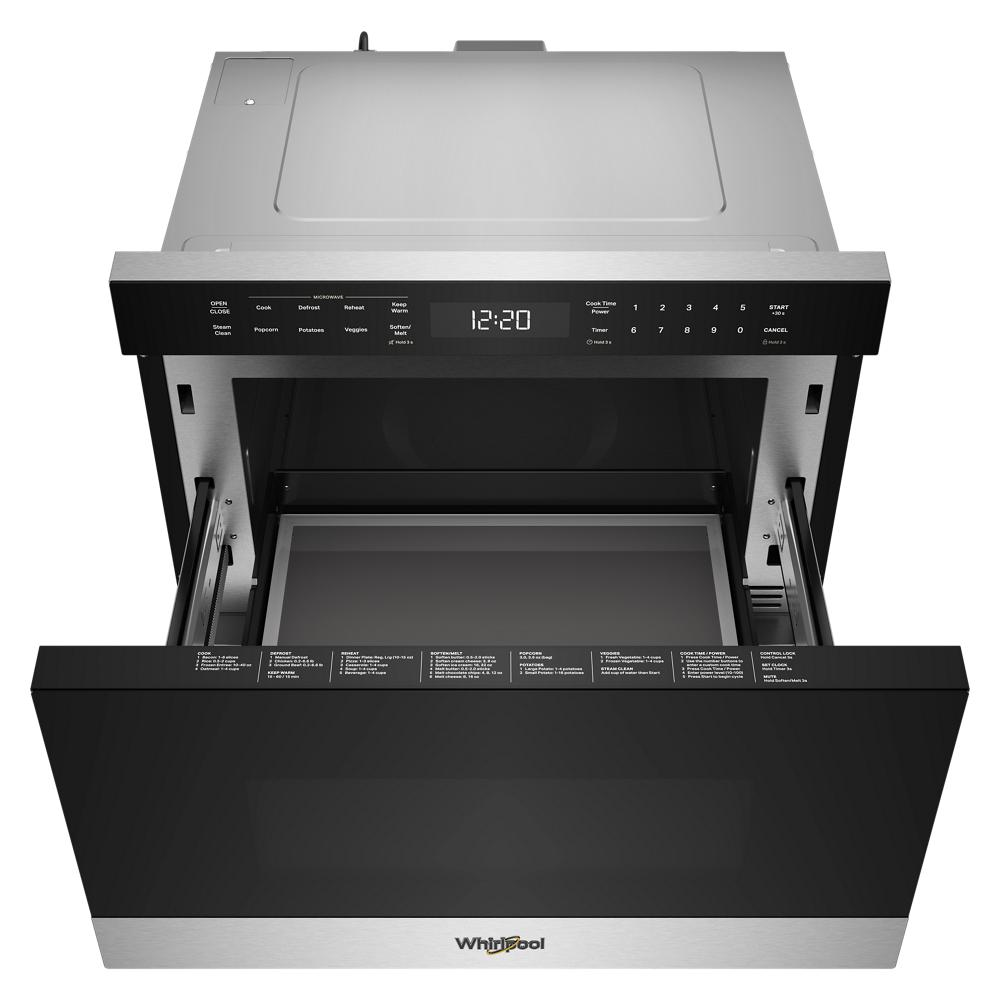 24-inch Built-in Microwave Drawer with Sensor Cooking