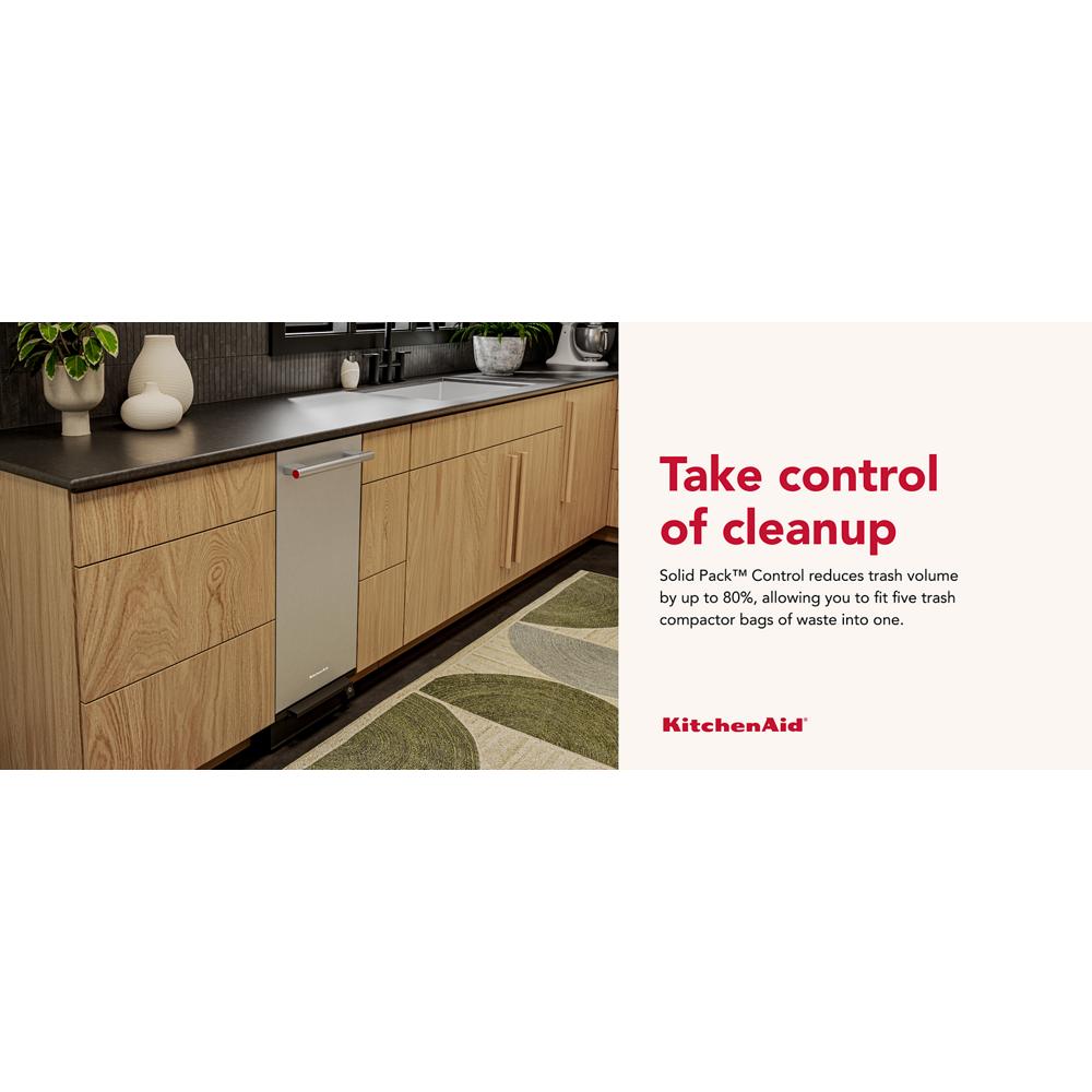 KitchenAid® 15 in. Built-In Trash Compactor with Built-In Odor Management System