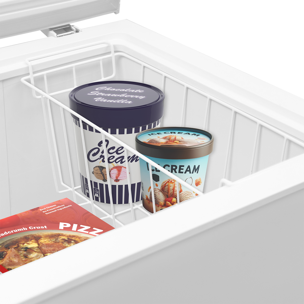 Element Electronics 5.0 cu. ft. Chest Freezer - White (ECF50MD2EW)
