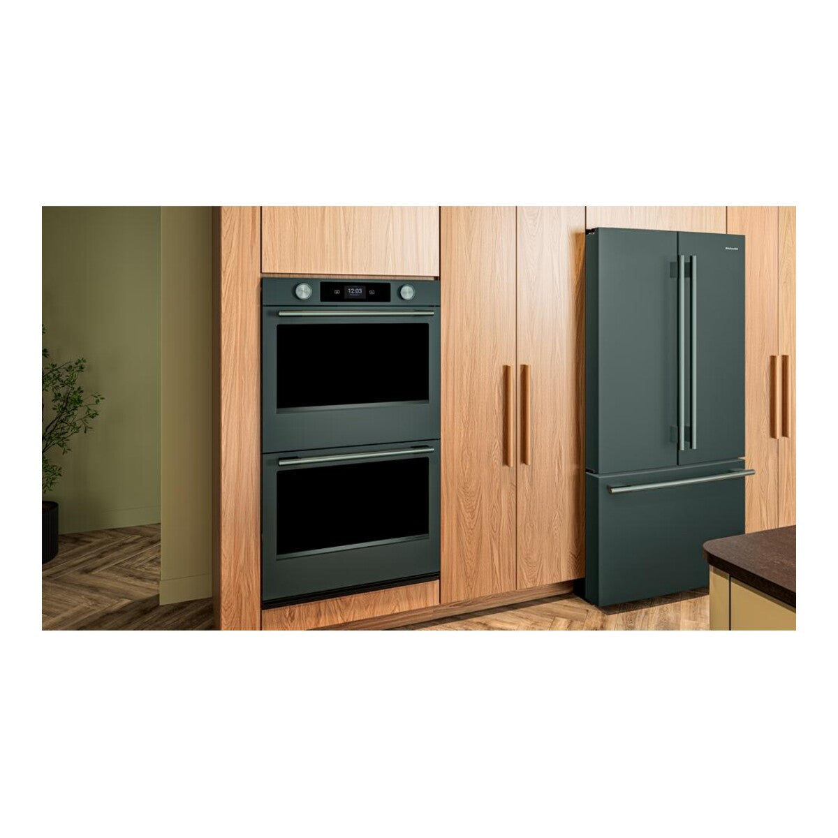 30-inch Smart Electric Double Wall Oven with Assisted Cooking Modes - Juniper