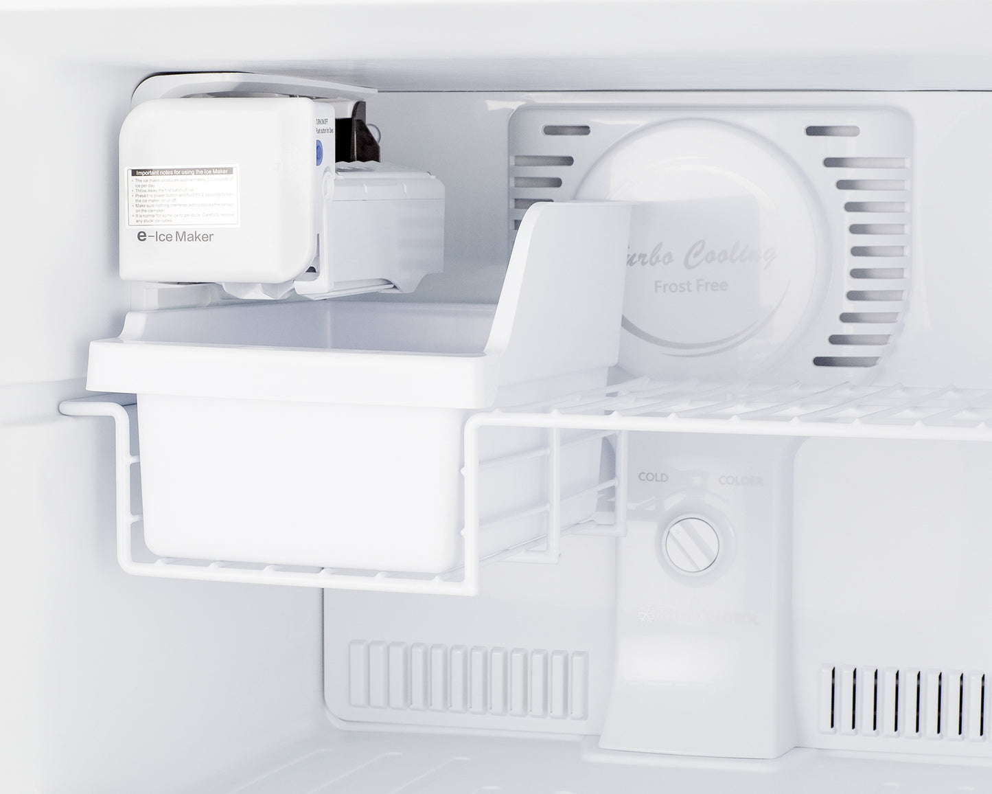 24" Wide Top Mount Refrigerator-Freezer With Icemaker