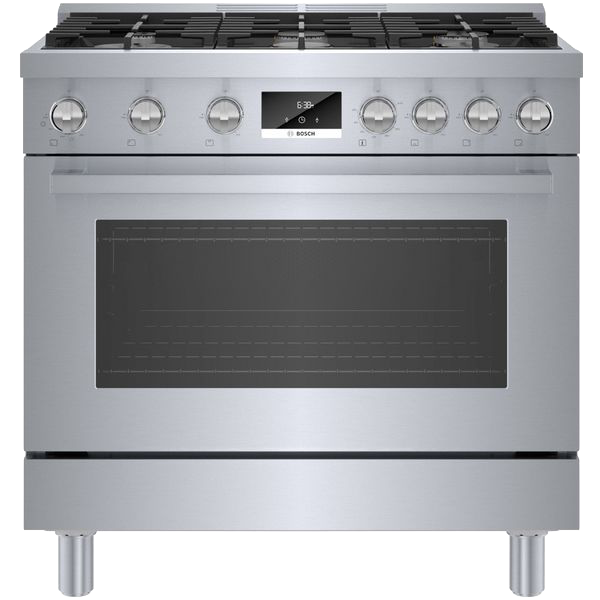 800 Series, Gas Freestanding Range, 36'', Stainless Steel