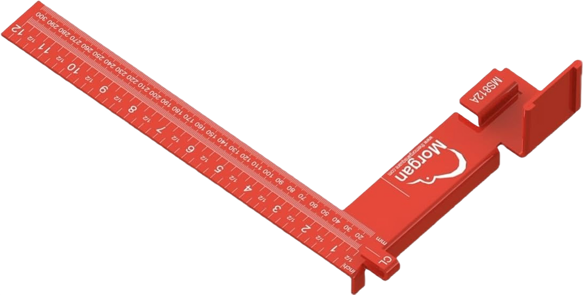 Kiwi Vision Morgan Square 8" x 12" Aluminum Square, Red