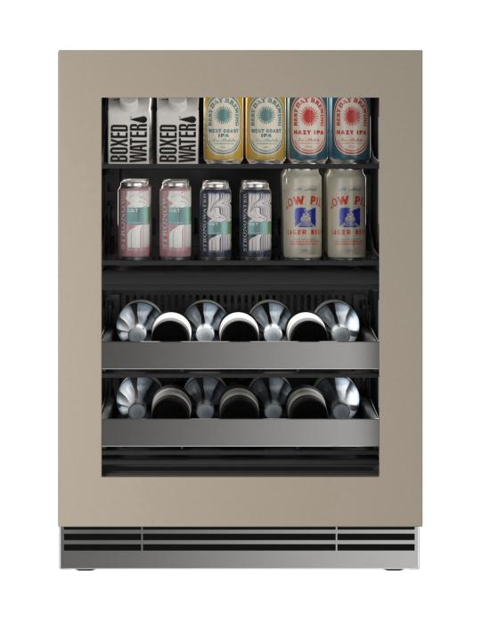 24" Dual-Zone Beverage Center