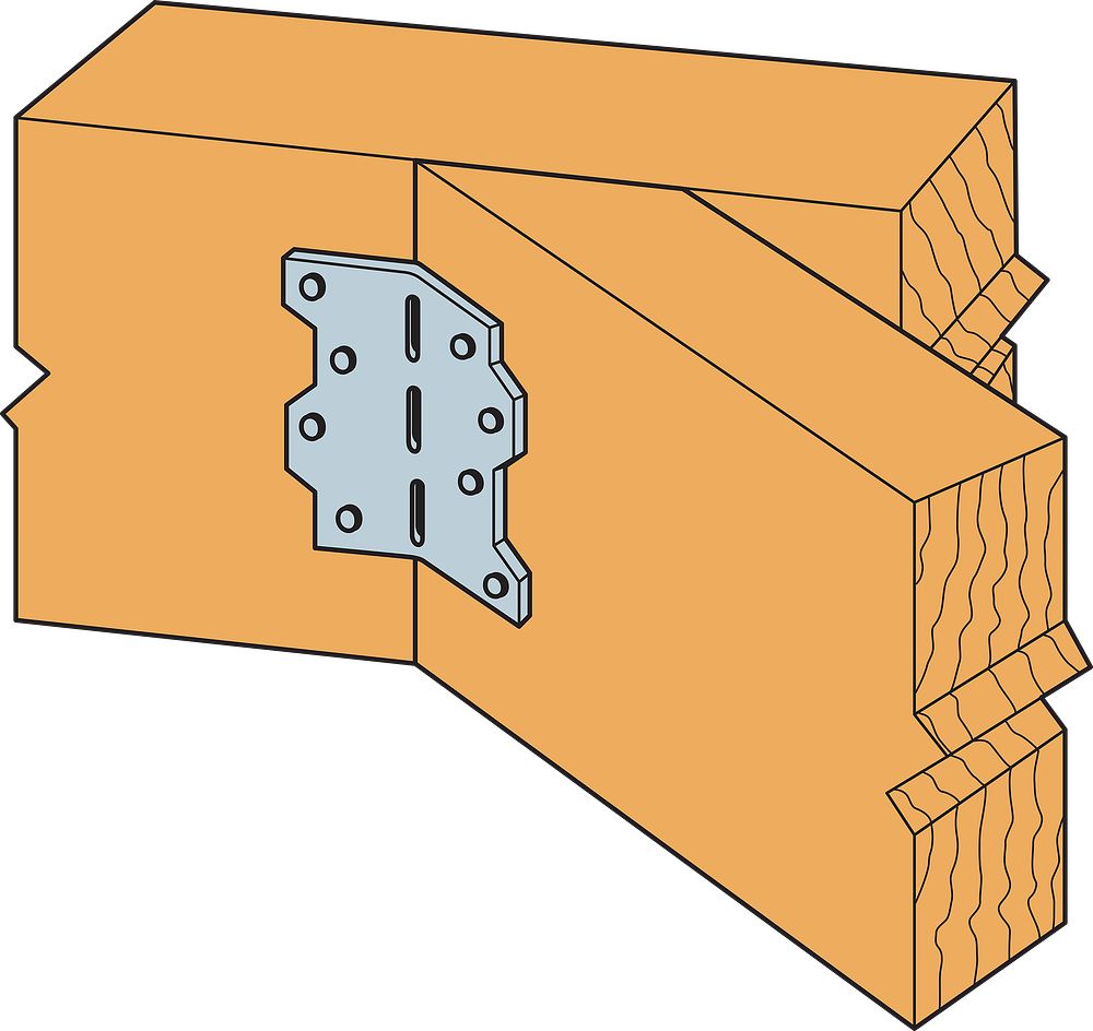 Simpson Strong-Tie LS50Z 4-7/8 Adjustable L-ANGLE ZMAX