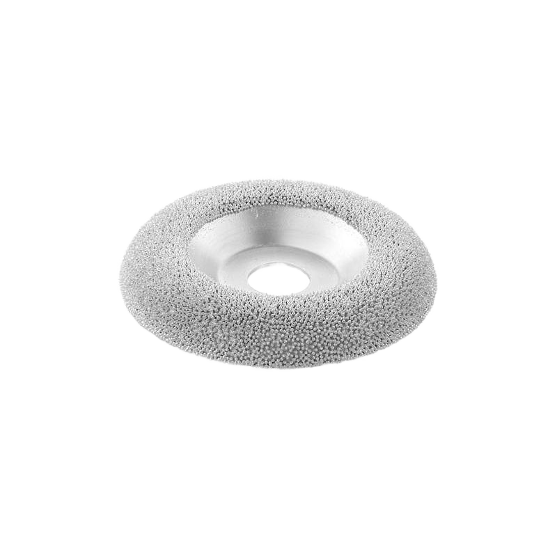 Coarse abrasive dish-shaped wheel for power tools, designed for surface conditioning in home improvement tasks