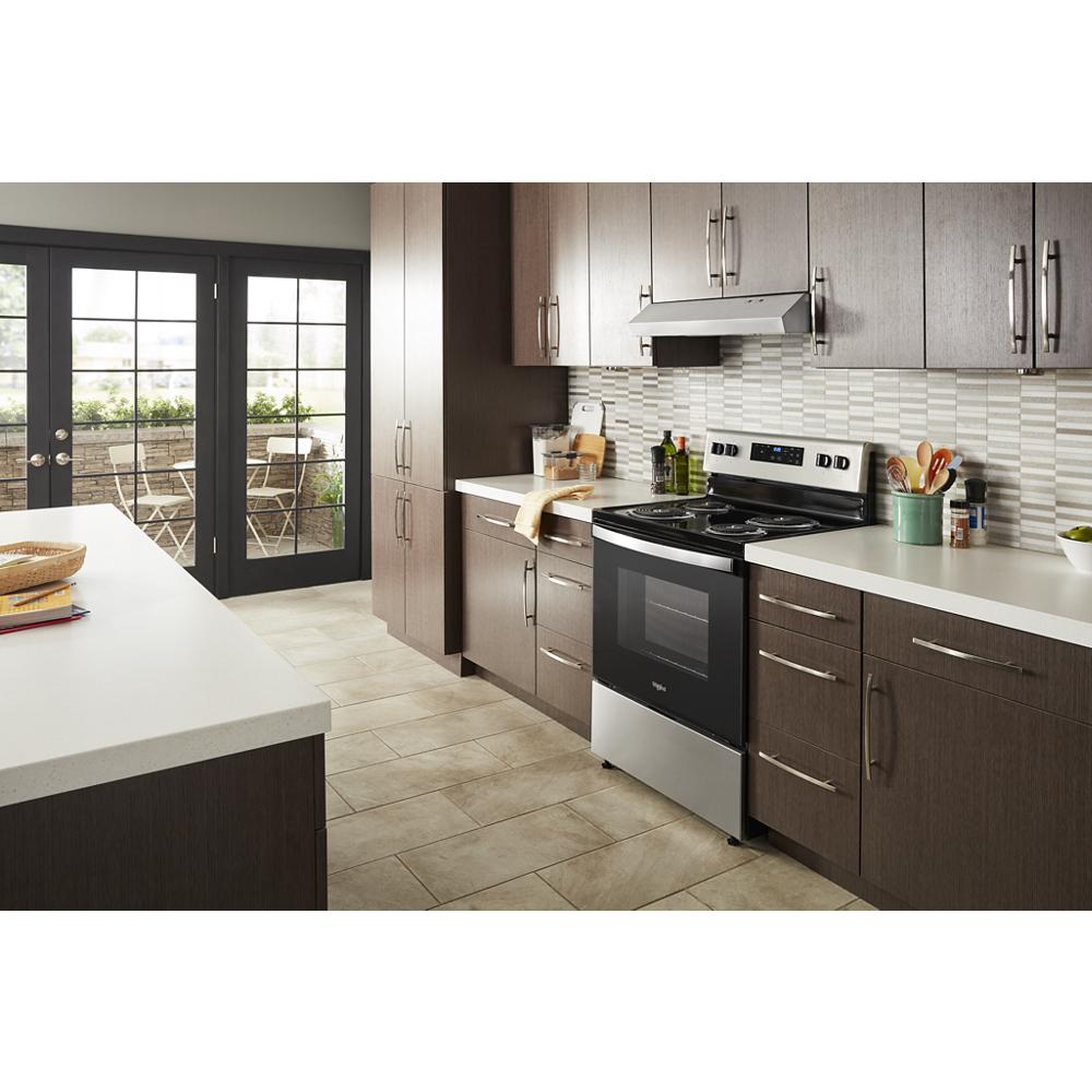 4.8 cu. ft. Electric Range with Keep Warm setting