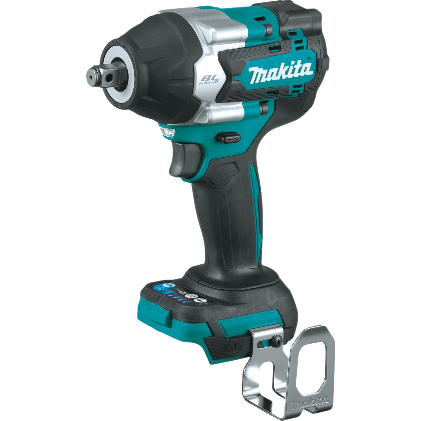 Cordless impact wrench with ergonomic grip and brushless motor for efficient home improvement tasks