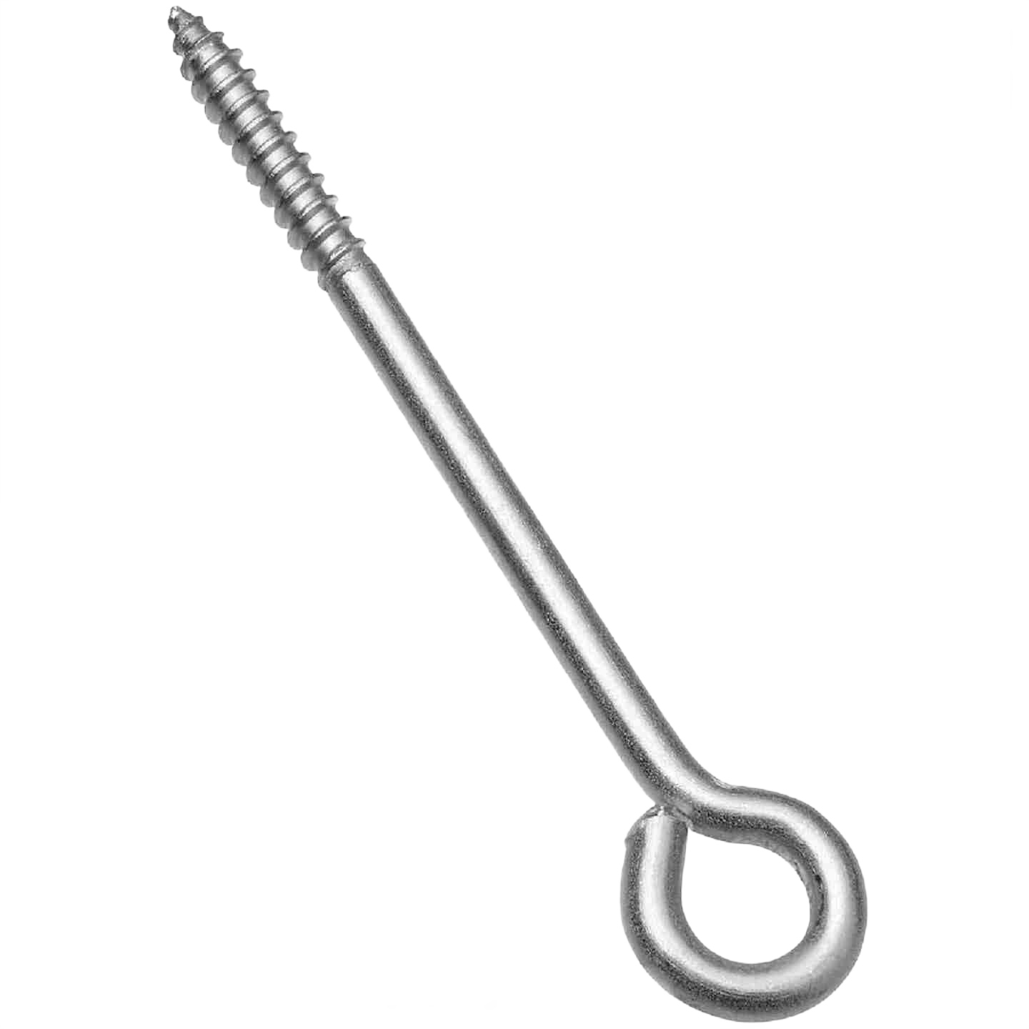 Stainless steel lag screw eye used in hardware and fasteners for home improvement and tool applications under $50 collections
