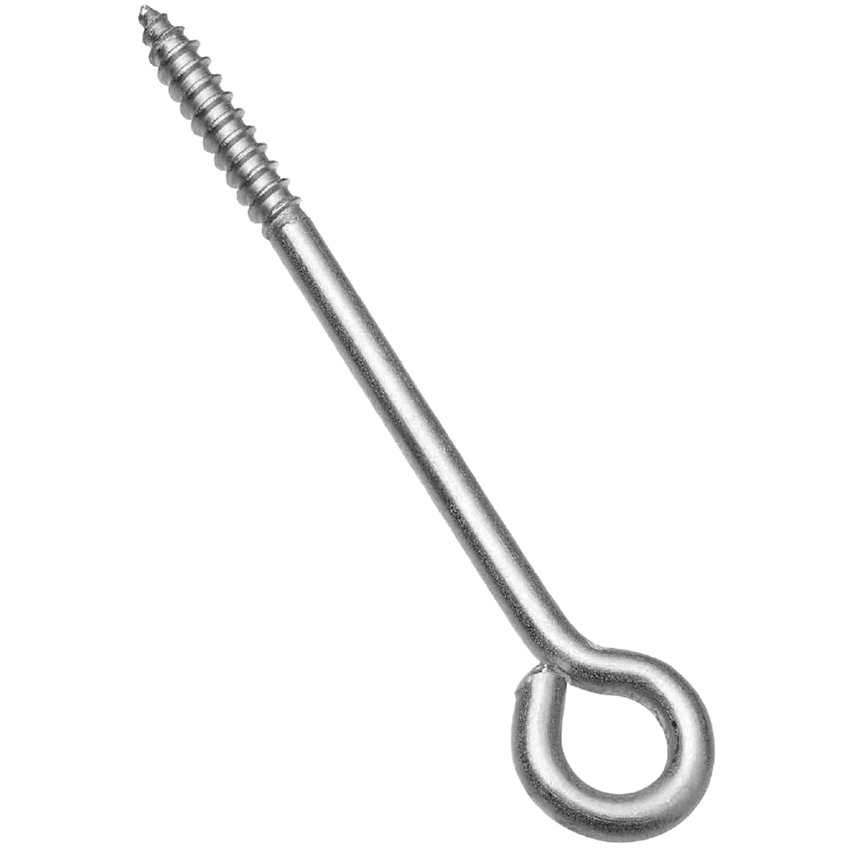 Stainless steel lag screw eye used in hardware and fasteners for home improvement and tool applications under $50 collections