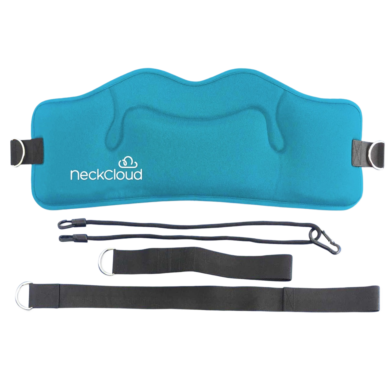 Portable cervical traction device in blue with adjustable straps for neck pain relief in health and beauty under $50 collection