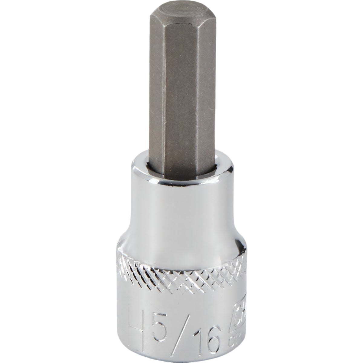 Chrome vanadium steel hex bit socket with textured grip for secure hold in woodworking tools and hand tool collections under $50
